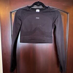Gymshark Black Long Sleeve Activewear Top